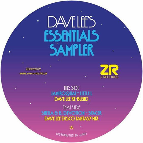 Dave Lee / Jamiroquai / Sheila & B Devotion - Dave Lee's Essentials Sampler Vinyl - Vinyl Record