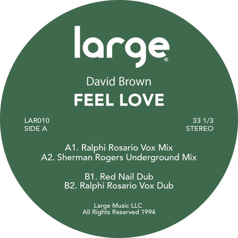 David Brown - Feel Love Vinyl - Vinyl Record