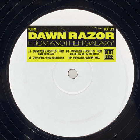 Dawn Razor - From Another Galaxy w/ Shed Remix Vinyl - Vinyl Record