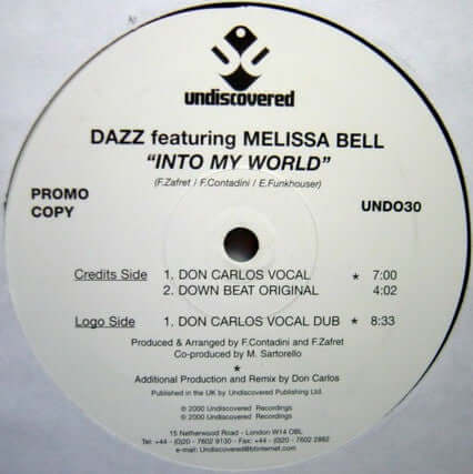 Dazz - Into My World Vinyl