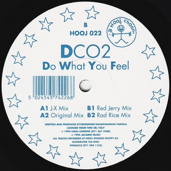 DCO2 - Do What You Feel Vinyl