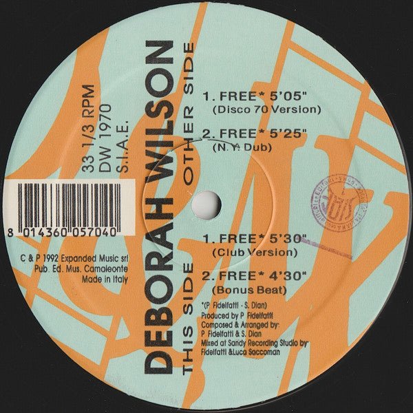 Deborah Wilson - Free Vinyl