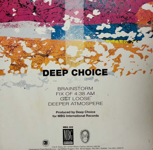 Deep Choice - Brainstorm Vinyl