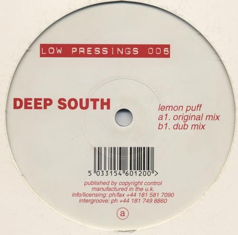 Deep South - Lemon Puff Vinyl - Vinyl Record