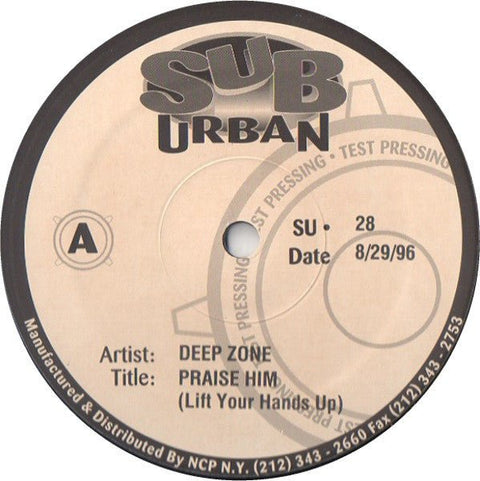 Deep Zone - Praise Him (Lift Your Hands Up!) Vinyl - Vinyl Record