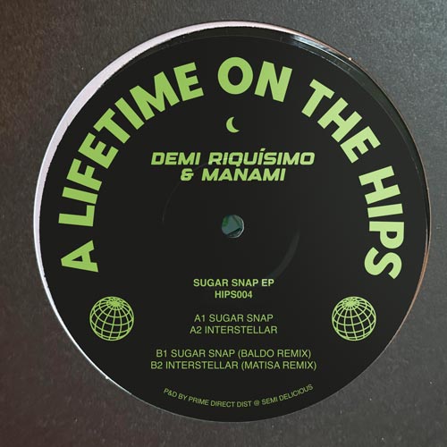 Demi Riquísimo & Manami - Sugar Snap EP Vinyl