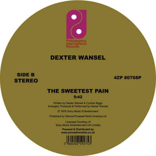 Dexter Wansel - Life On Mars / The Sweetest Pain Vinyl