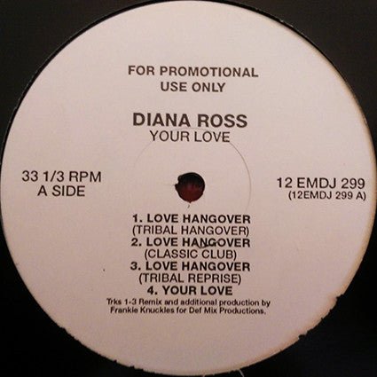Diana Ross - Your Love Vinyl
