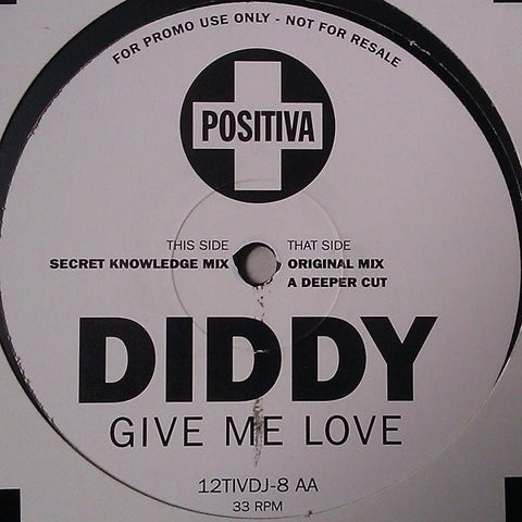 Diddy - Give Me Love Vinyl - Vinyl Record