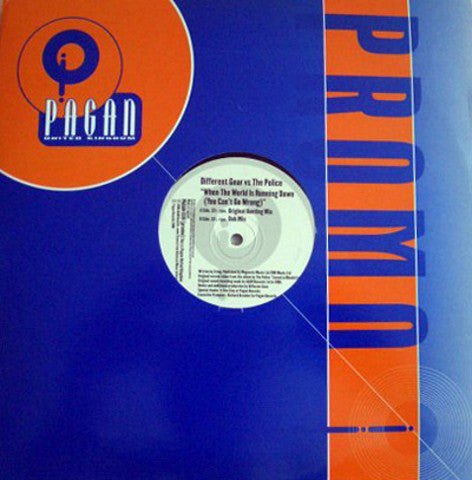 Different Gear Vs. The Police - When The World Is Running Down (You Can't Go Wrong) Vinyl