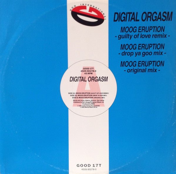Digital Orgasm - Moog Eruption Vinyl
