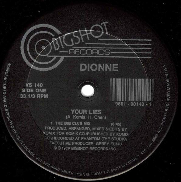 Dionne - Your Lies Vinyl