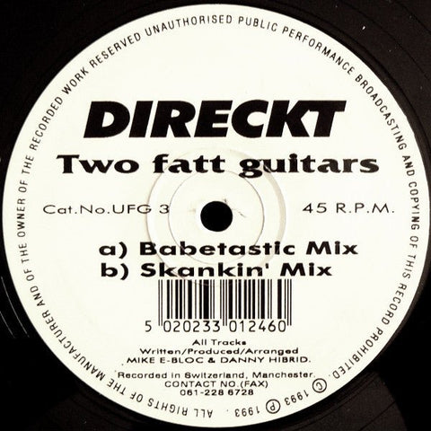 Direckt - Two Fatt Guitars Vinyl - Vinyl Record