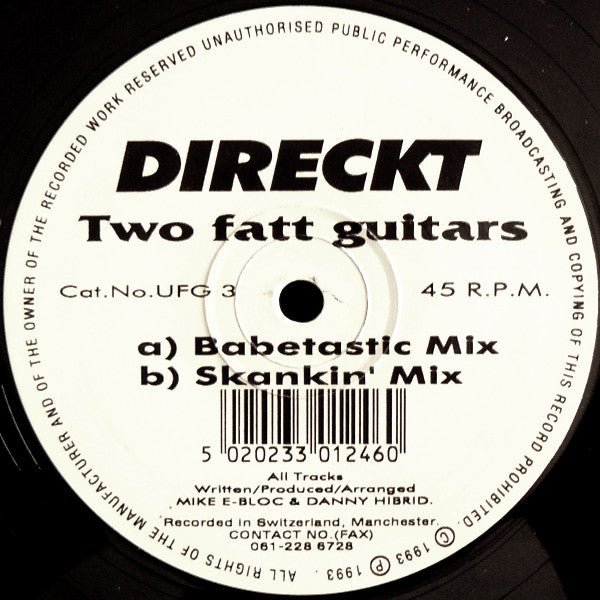 Direckt - Two Fatt Guitars Vinyl
