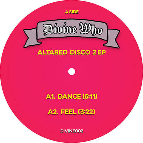 Divine Who - Altared Disco Vol 2 Vinyl - Vinyl Record