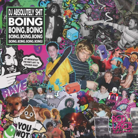 DJ Absolutely Shit - Boing Boing Boing Vinyl - Vinyl Record