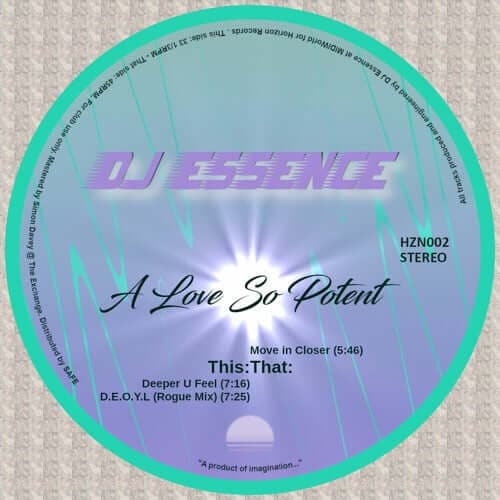 DJ Essence - A Love So Potent Vinyl