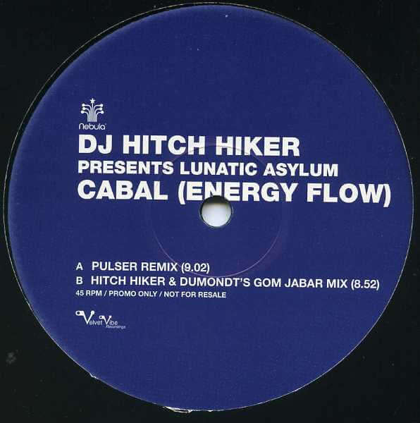 DJ Hitch Hiker Presents Lunatic Asylum - Cabal (Energy Flow) Vinyl