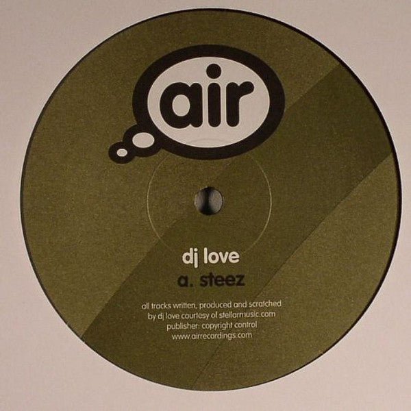DJ Love - Steez / Rolling Fire Vinyl