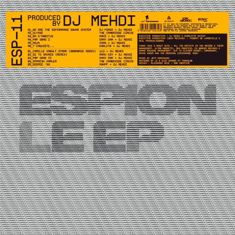 DJ Mehdi - Espion EP (Orange Vinyl) Vinyl - Vinyl Record