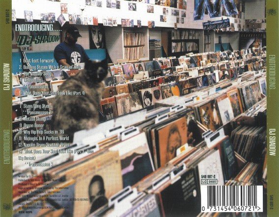 DJ Shadow - Endtroducing.. (CD) Vinyl