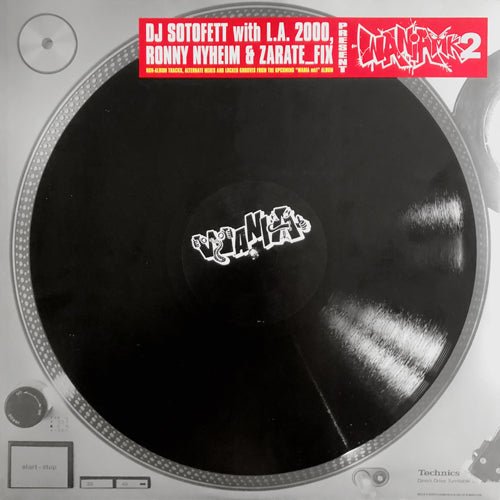 DJ Sotofett with L.A.2000, Ronny Nyheim & Zarate_Fix - WANIA mk2 Vinyl