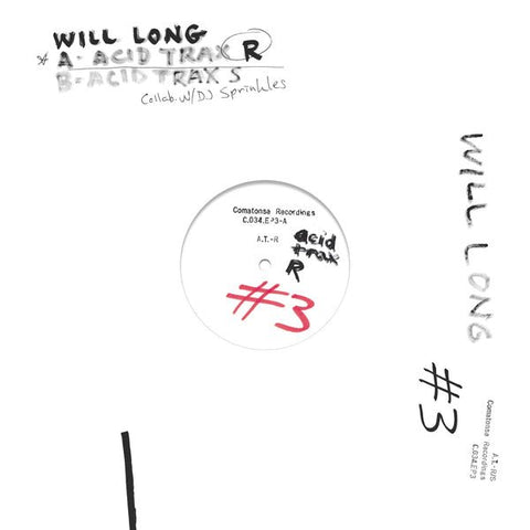 DJ Sprinkles x Will Long - Acid Trax EP 3 Vinyl - Vinyl Record