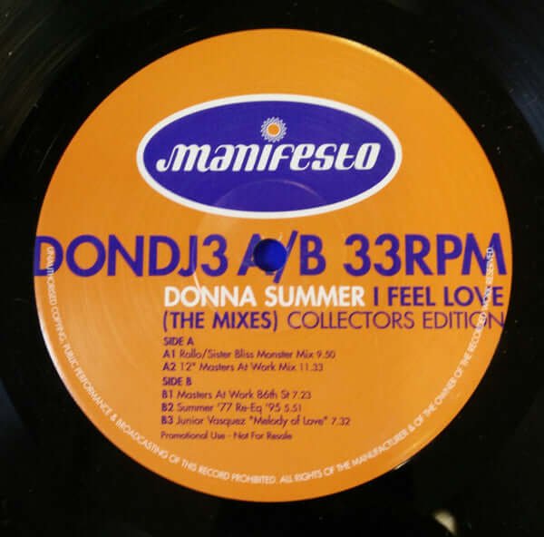 Donna Summer - I Feel Love (The Mixes) Vinyl