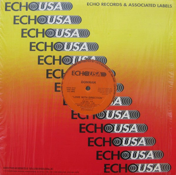 Donnah - Love With Direction Vinyl