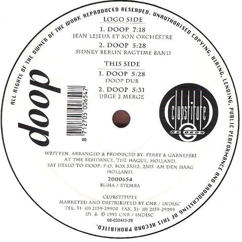 Doop - Doop Vinyl - Vinyl Record