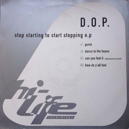D.O.P. - Stop Starting To Start Stopping E.P Vinyl - Vinyl Record