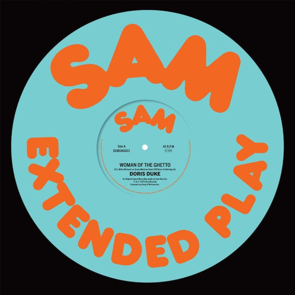 Doris Duke / Rhyze - Woman Of The Ghetto (12” Mix) / Free Vinyl