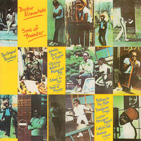 Dr. Alimantado - Sons Of Thunder Vinyl - Vinyl Record