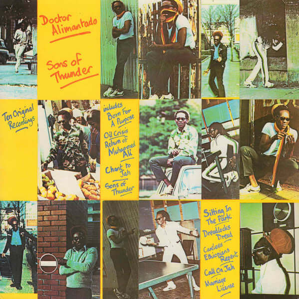 Dr. Alimantado - Sons Of Thunder Vinyl