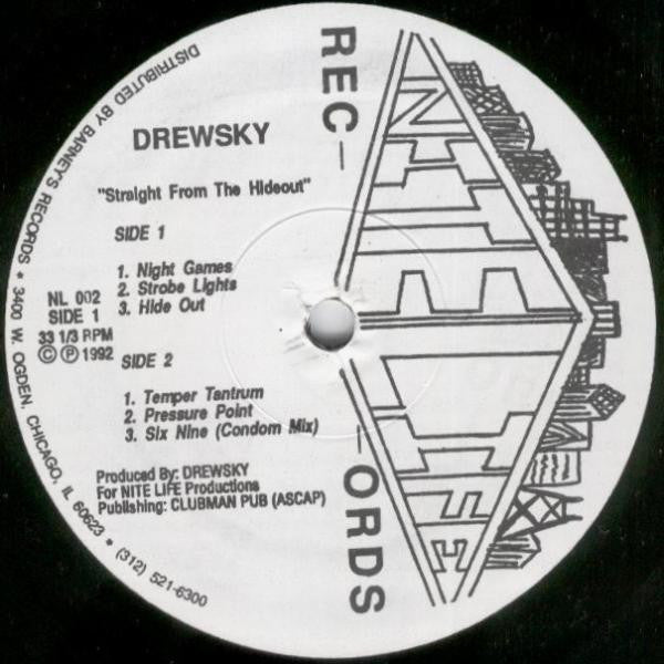 Drew Sky - Straight From The Hideout Vinyl