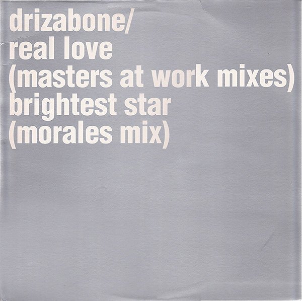 Drizabone - Real Love Vinyl