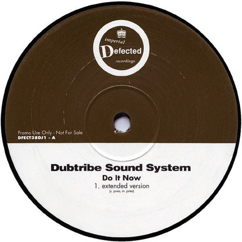 Dubtribe Sound System - Do It Now Vinyl - Vinyl Record