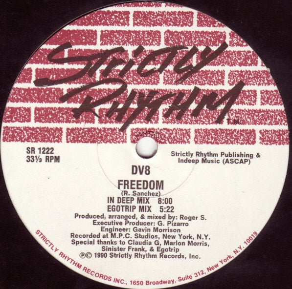 DV8 - Freedom Vinyl