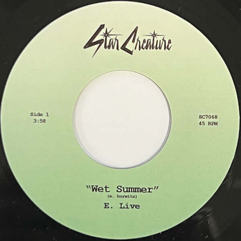 E. Live - Wet Summer Vinyl - Vinyl Record