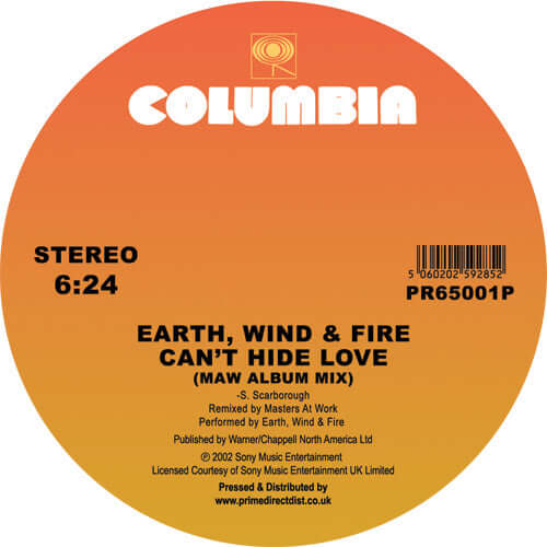 Earth, Wind & Fire - Fantasy (Shelter DJ Mix) Vinyl