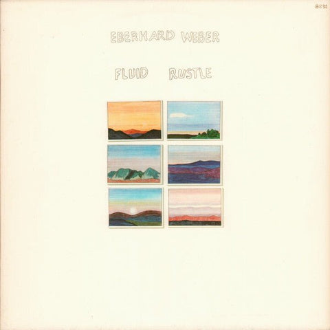 Eberhard Weber - Fluid Rustle Vinyl - Vinyl Record