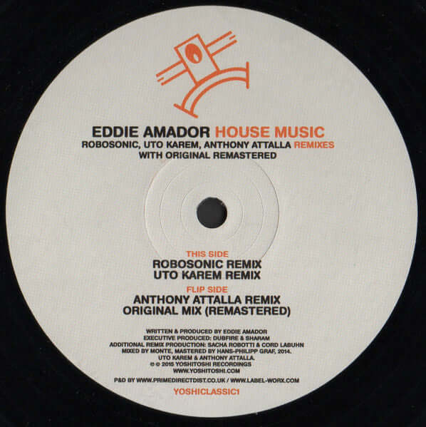 Eddie Amador - House Music Remixes Vinyl