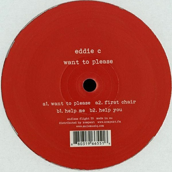 Eddie C - Want To Please Vinyl