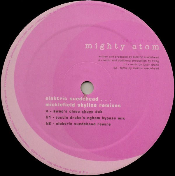 Elektric Suedehead - Micklefield Skyline (Remixes) Vinyl