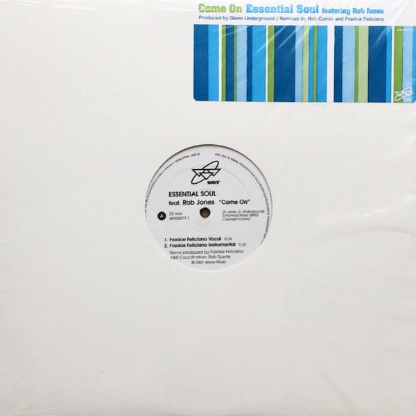 Essential Soul Featuring Rob Jones - Come On Vinyl
