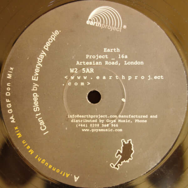 Everyday People - I Can't Sleep Vinyl