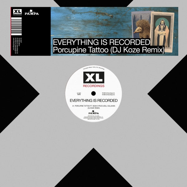 Everything Is Recorded & DJ Koze - Porcupine Tattoo (DJ Koze Remix) Vinyl