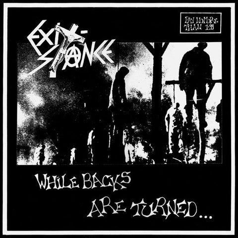 Exit - Stance - While Backs Are Turned... Vinyl - Vinyl Record