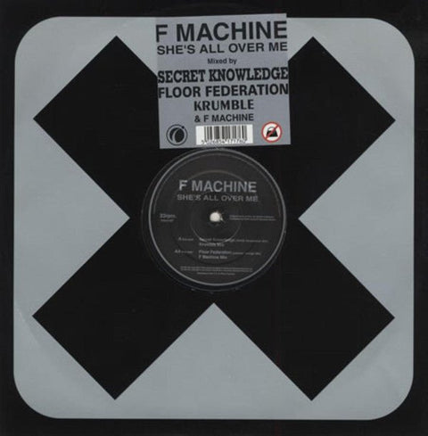 F Machine - She's All Over Me Vinyl - Vinyl Record