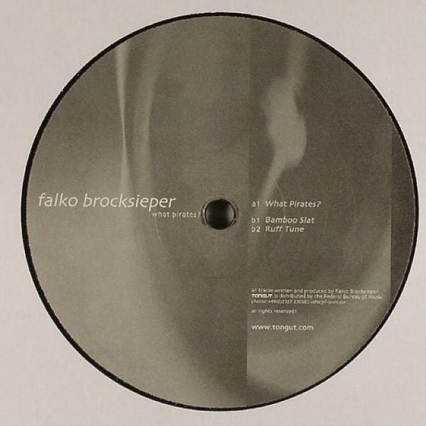 Falko Brocksieper - What Pirates? Vinyl